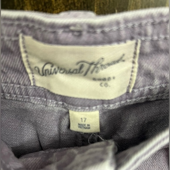 NWT Universal Thread Sailor Jeans - Lavender - size 17 Reg - Picture 8 of 10